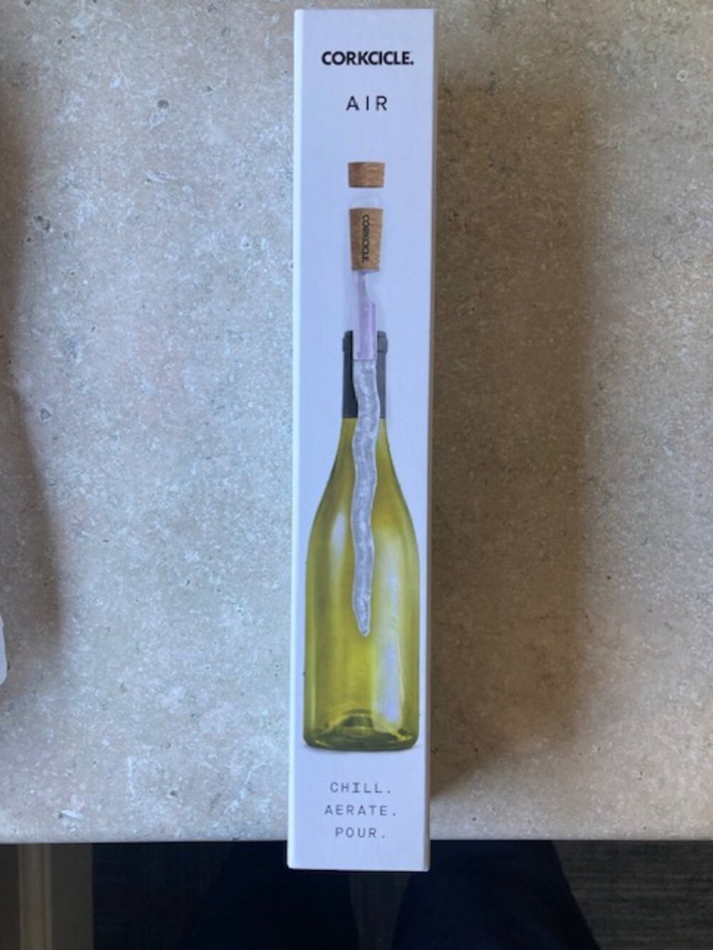 wine bottle chill stick